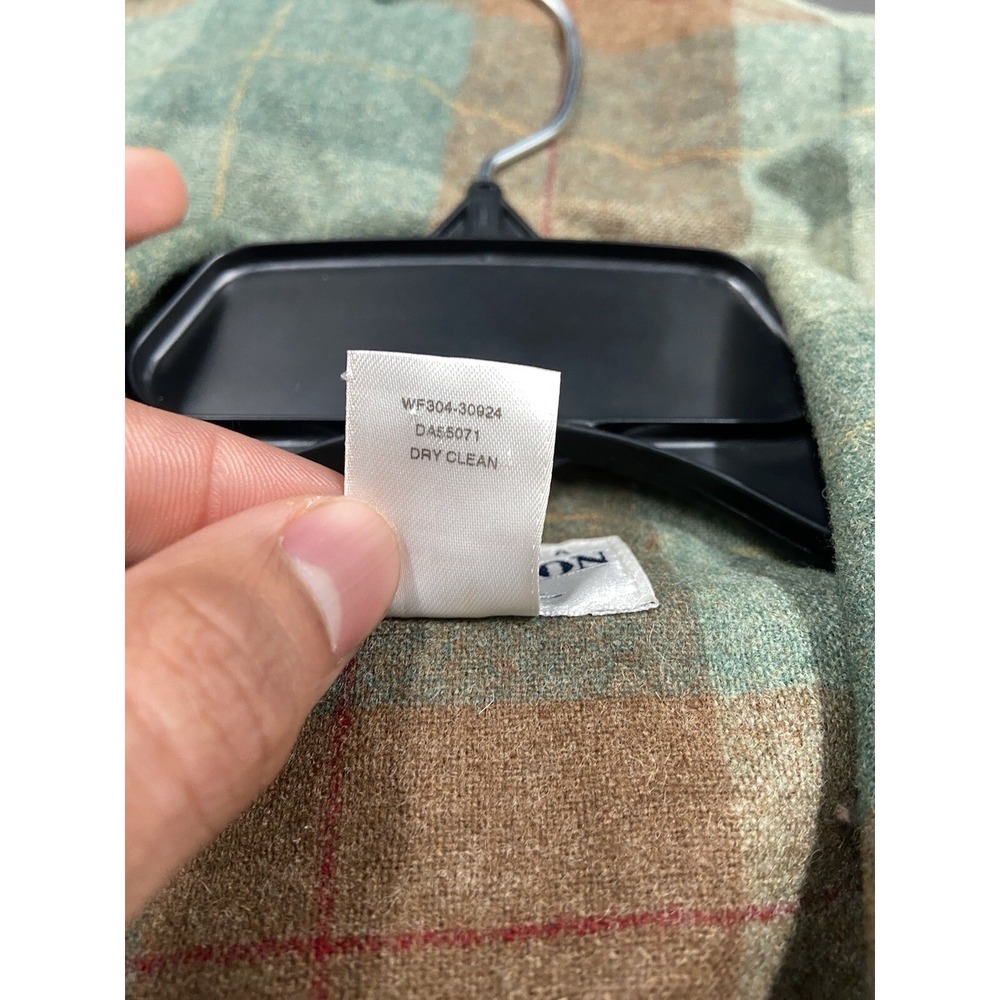 Pendleton Heritage Limited Edition Wool Shacket Shirt Jacket M Green Brown Plaid - Picture 5 of 10